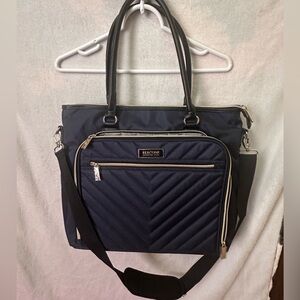 Kenneth Cole Reaction Navy Laptop Bag